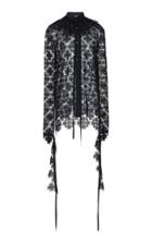 Moda Operandi Loewe Lace Appliqu Blouse Size: 34