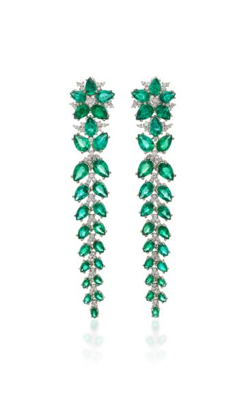 Paul Morelli Verde Fern Drop Earrings