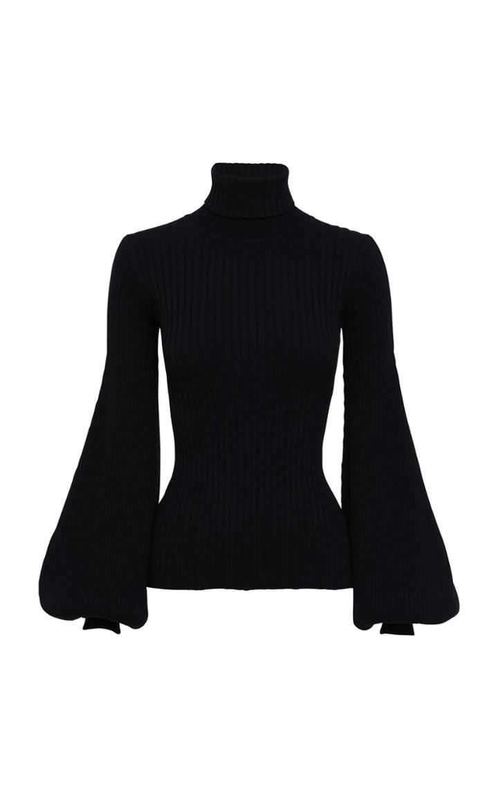 Moda Operandi Anna Quan Yara Cotton Ribbed-knit Sweater