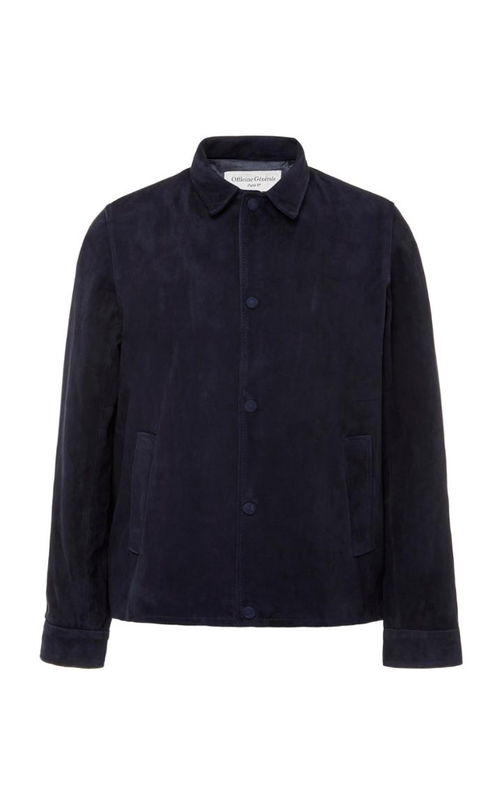 Officine Gnrale Coach Soft Suede Jacket
