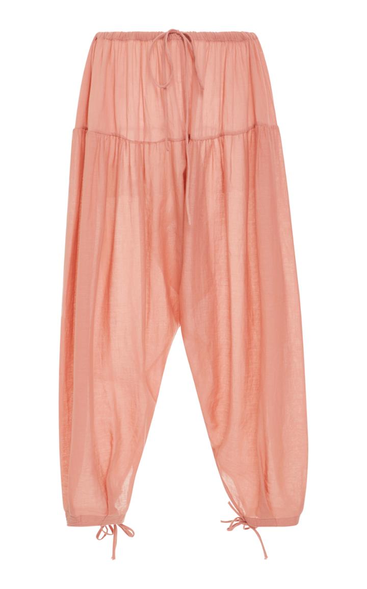 Loup Charmant Pashto Gathered Wide-leg Pants