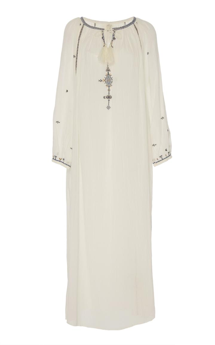 Isabel Marant Toile Meadlon Embroidered Cotton Dress