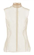 J. Mendel Sheer Sleeveless Tank