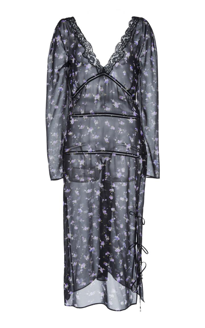 Altuzarra Rosmarino Silk Floral Dress