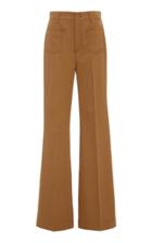 Red Valentino Pleated Wide Leg Trousers