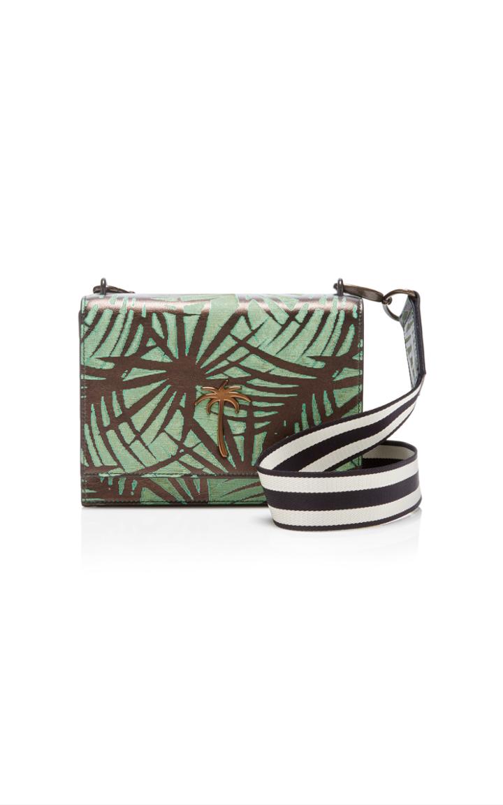 Tomas Maier Metallic Palms Crossbody