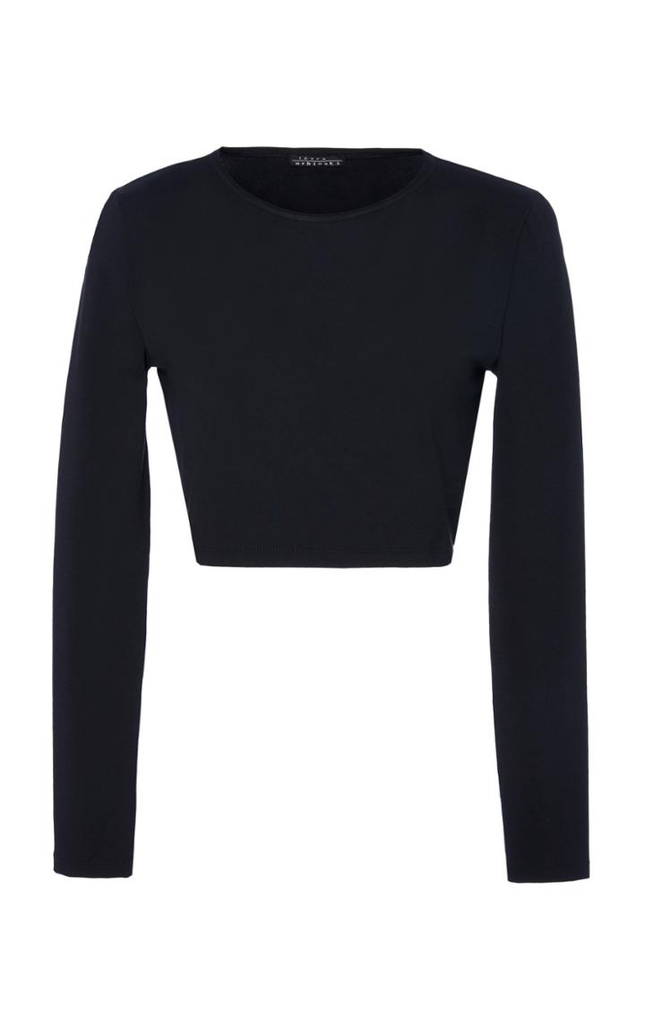 Laura Urbinati Cropped Rash Guard Top