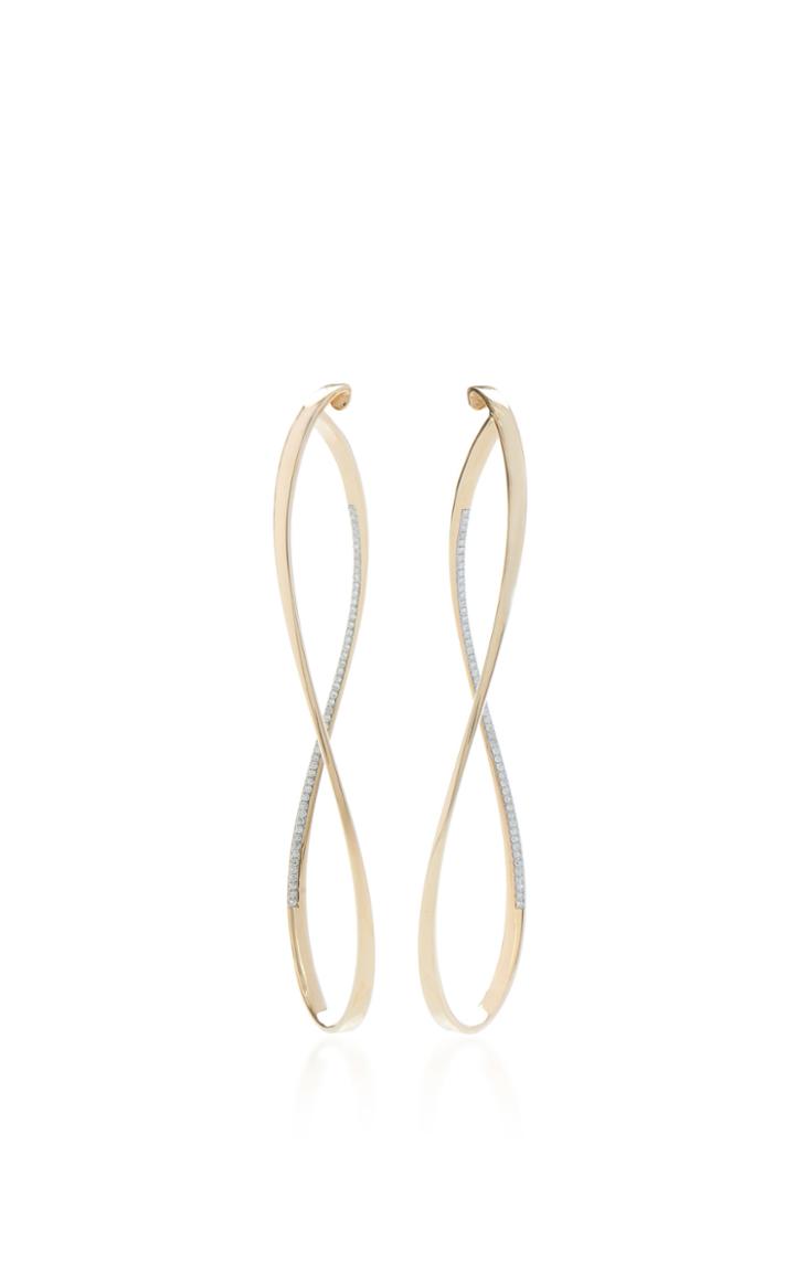 Antonini Siracusa Hoop Earrings In Yellow Gold
