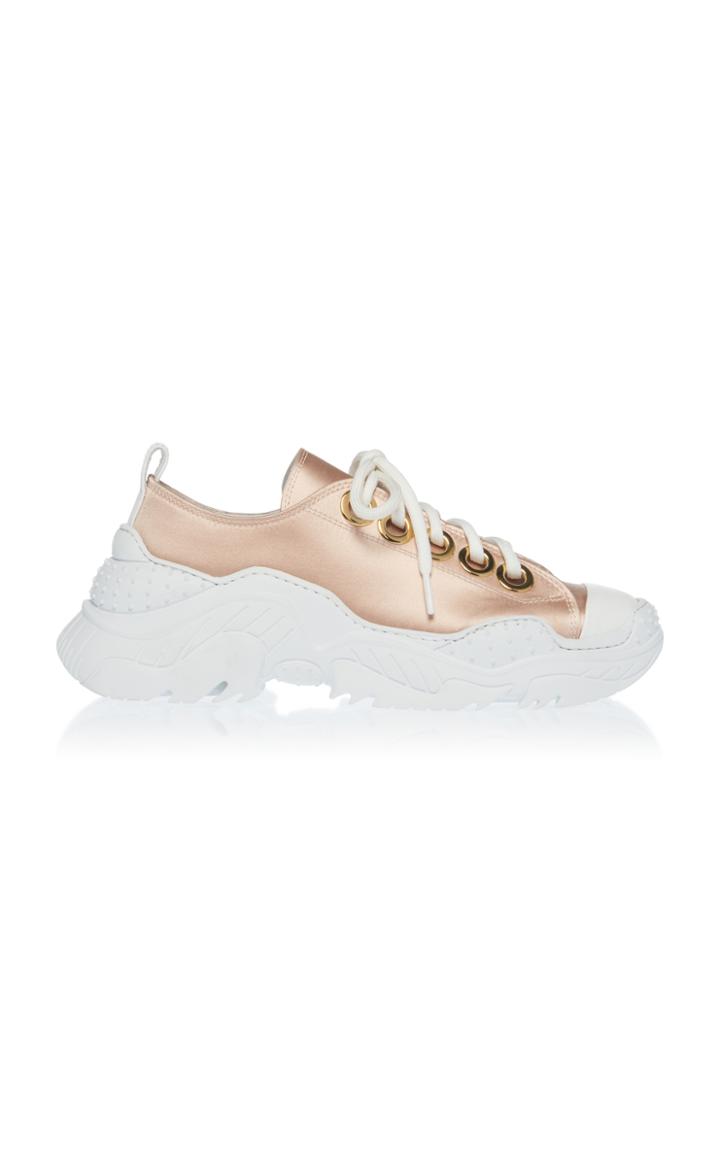 N 21 N&deg;21 Satin Sneaker