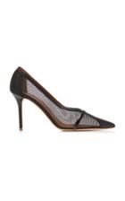 Malone Souliers Brook Mesh And Leather Pumps