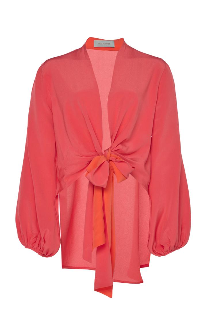 Silvia Tcherassi Honey Silk Top