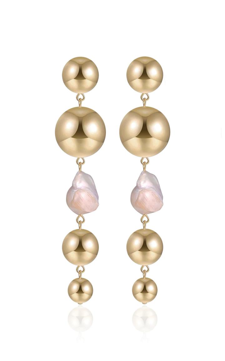 Moda Operandi Emili Aria Baroque Pearl Drop Earring