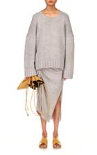 Moda Operandi Michael Kors Collection Elliptical Hem Handknit Cashmere Sweater
