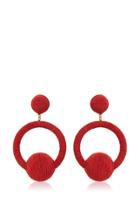 Rebecca De Ravenel Linda Hoop La La Earrings