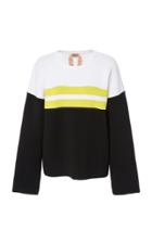 N21 Erika Striped Crewneck Sweater