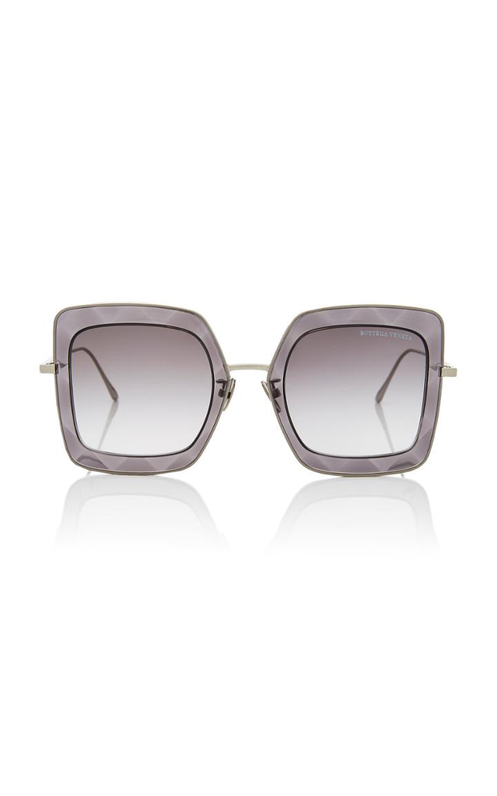 Bottega Venetta Sunglasses Oversized Square Sunglasses