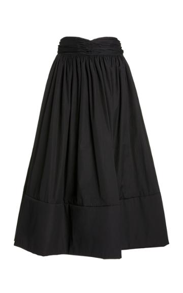 Moda Operandi Brock Collection Rooster Cotton Skirt