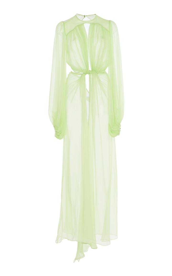 Temperley London Lullaby Cutout Silk Dress