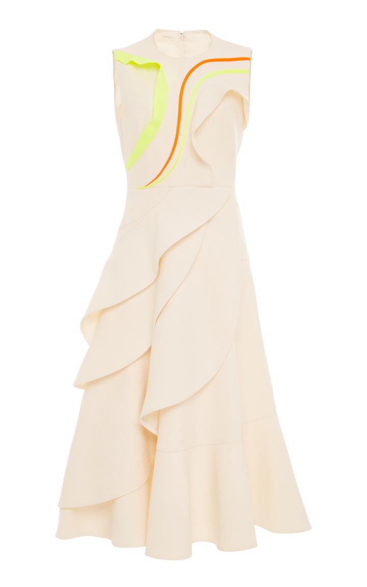 Delpozo Color Waves Short Dress