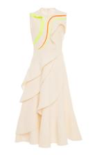 Delpozo Color Waves Short Dress