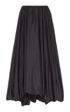 Moda Operandi Staud Mariposa Printed Broadcloth Midi Skirt Size: S