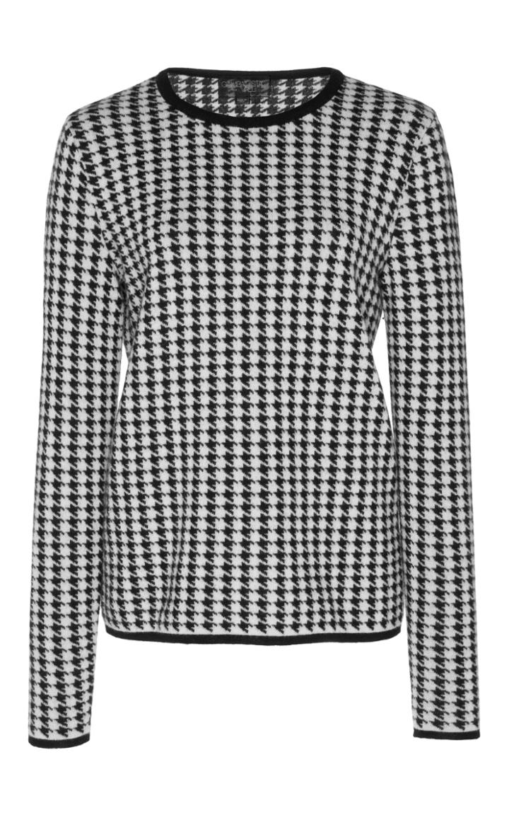 Giambattista Valli Hounds Tooth Top