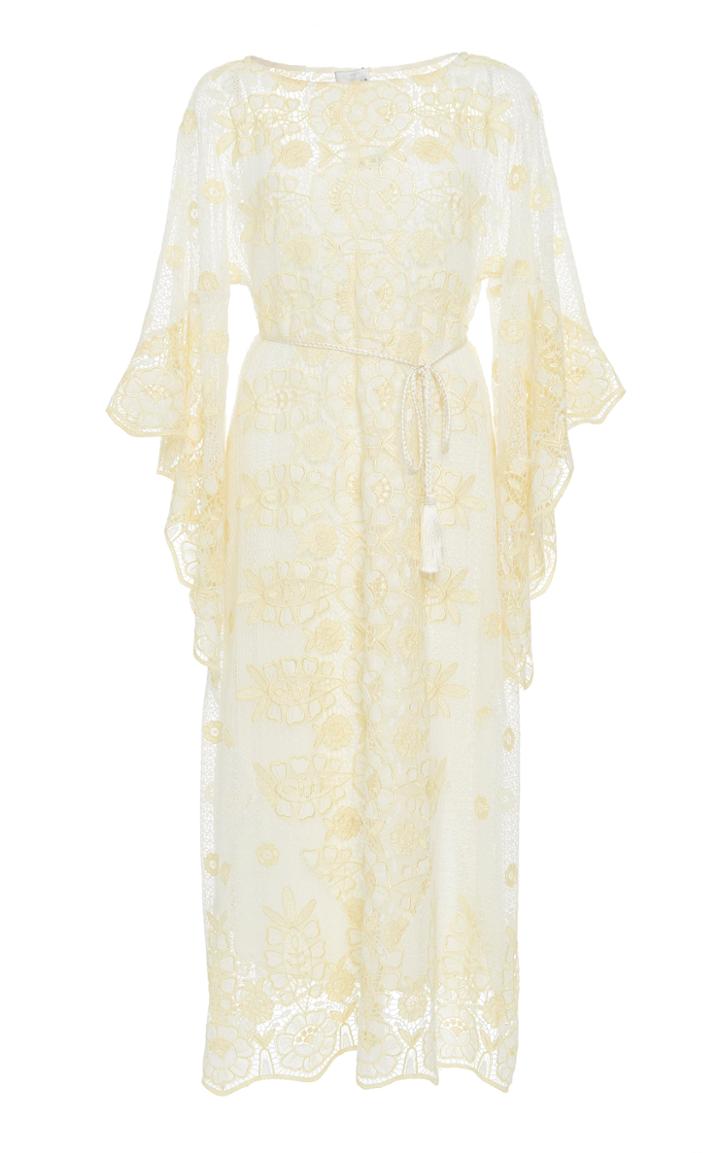 Miguelina Olivia Trumpet Sleeves Caftan