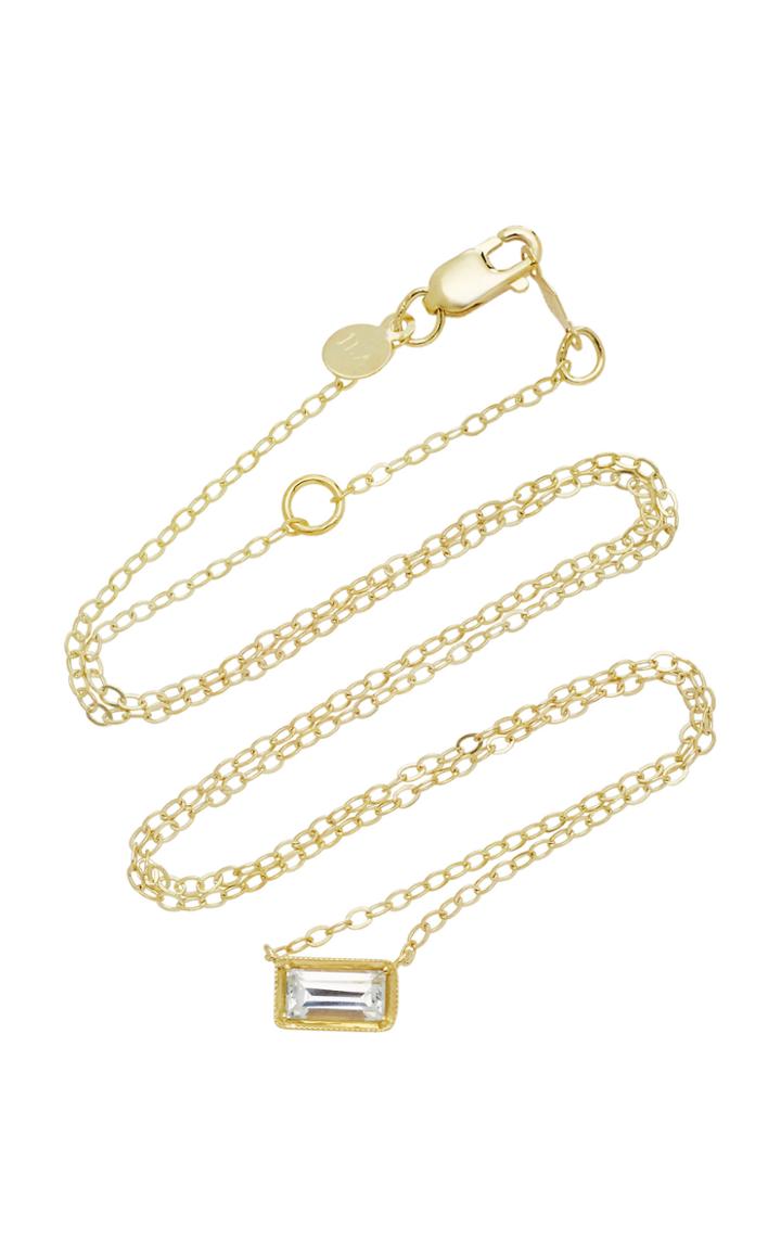 Ila Leone 14k Gold And Sapphire Necklace