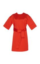 Victoria Beckham Wide-sleeve Belted Tunic