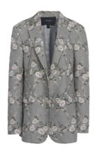 Giambattista Valli Embroidered Virgin Wool Blazer