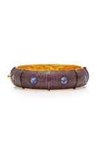Sanjay Kasliwal Tanzanite And Ruby Bangle
