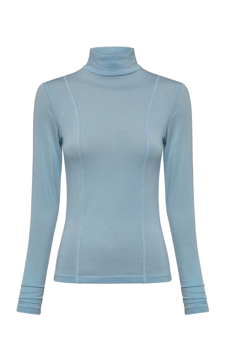 Moda Operandi Anna Quan Evelina Jersey Turtleneck Top