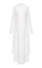 Vanda Jacintho Pleated Long Dress