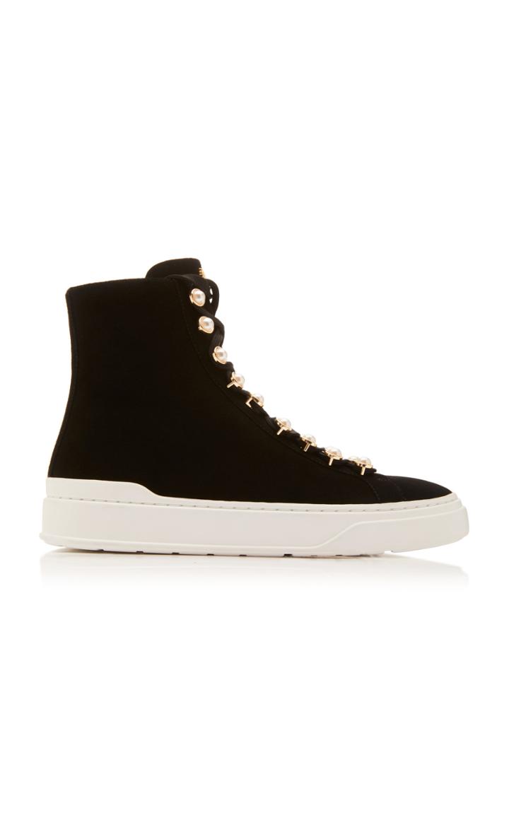 Stuart Weitzman Leni Suede Sneakers