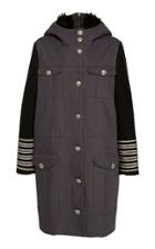 Michael Kors Collection Embroidered Military Anorak