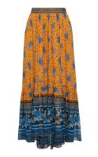 Ulla Johnson Marina Silk Blend Maxi Skirt
