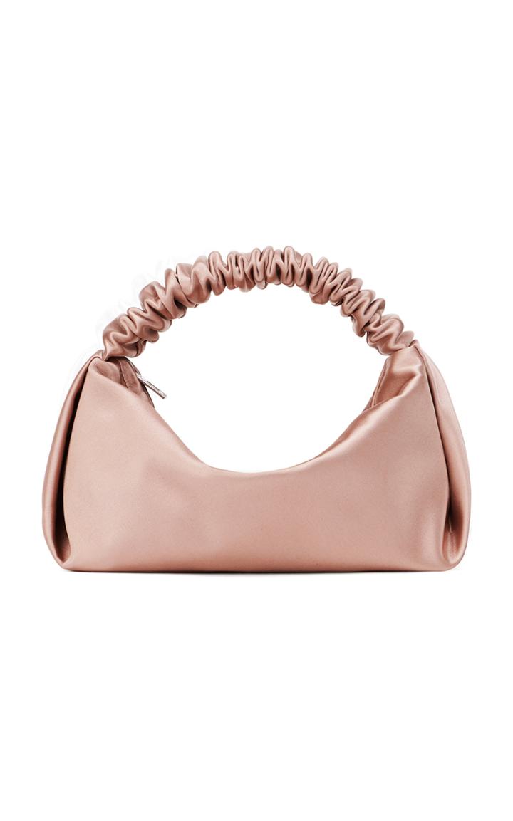 Alexander Wang Mini Scrunchie Satin Top Handle Bag