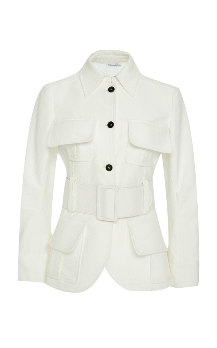 Oscar De La Renta High Waisted Short
