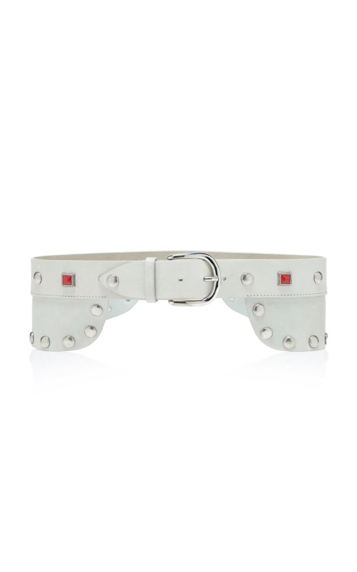 Isabel Marant Creety Studded Leather Waist Belt