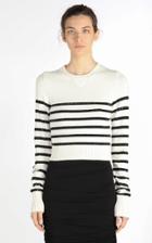 Moda Operandi N21 Studded Striped Cotton-blend Knit Top