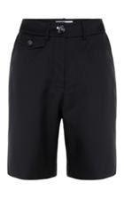 Moda Operandi Anna Quan Patsy High-rise Wool Shorts
