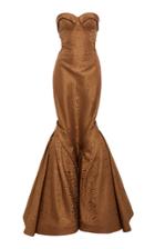 Zac Posen Moir Sweetheart Gown