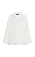 Monitaly Oversized Linen Shirt Jacket