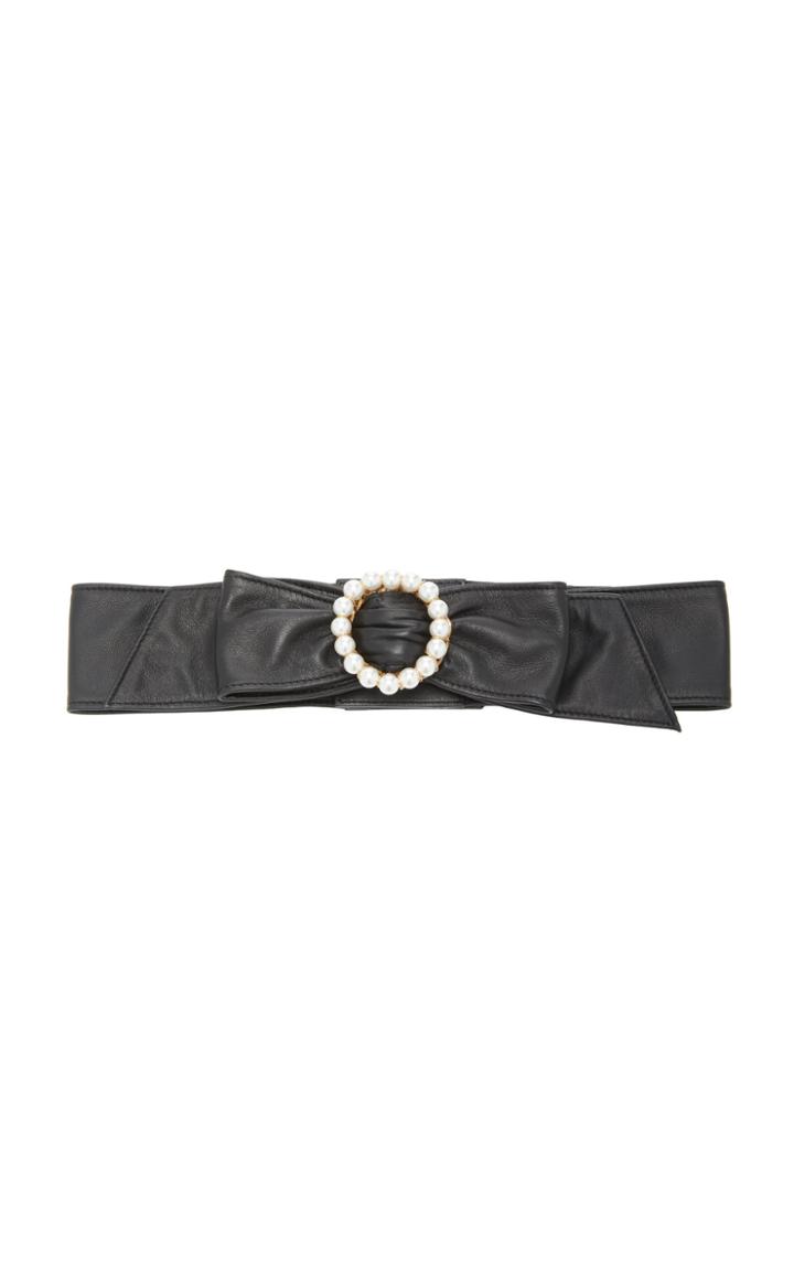 Philosophy Di Lorenzo Serafini Nappa Leather Belt With Embellishment