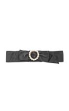 Philosophy Di Lorenzo Serafini Nappa Leather Belt With Embellishment