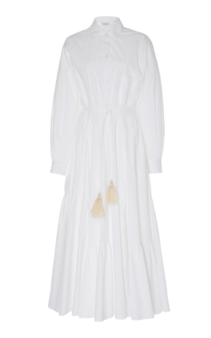 Tome Full Paneled Cotton Shirtdress