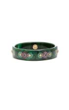 Mark Davis M'o Exclusive: One-of-a-kind Green Carlyle Bracelet