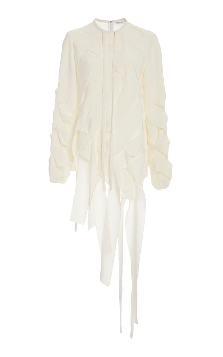 Jw Anderson Basketweave Ribbons Blouse