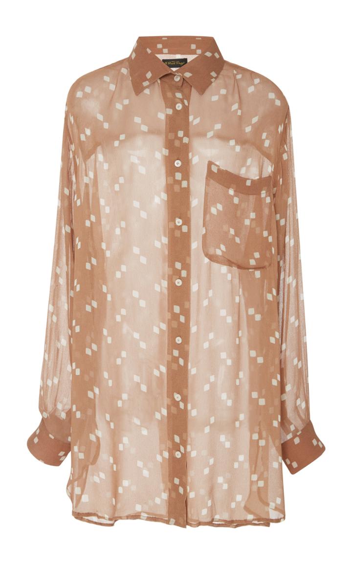 A Peace Treaty Tiza Polka Button Down