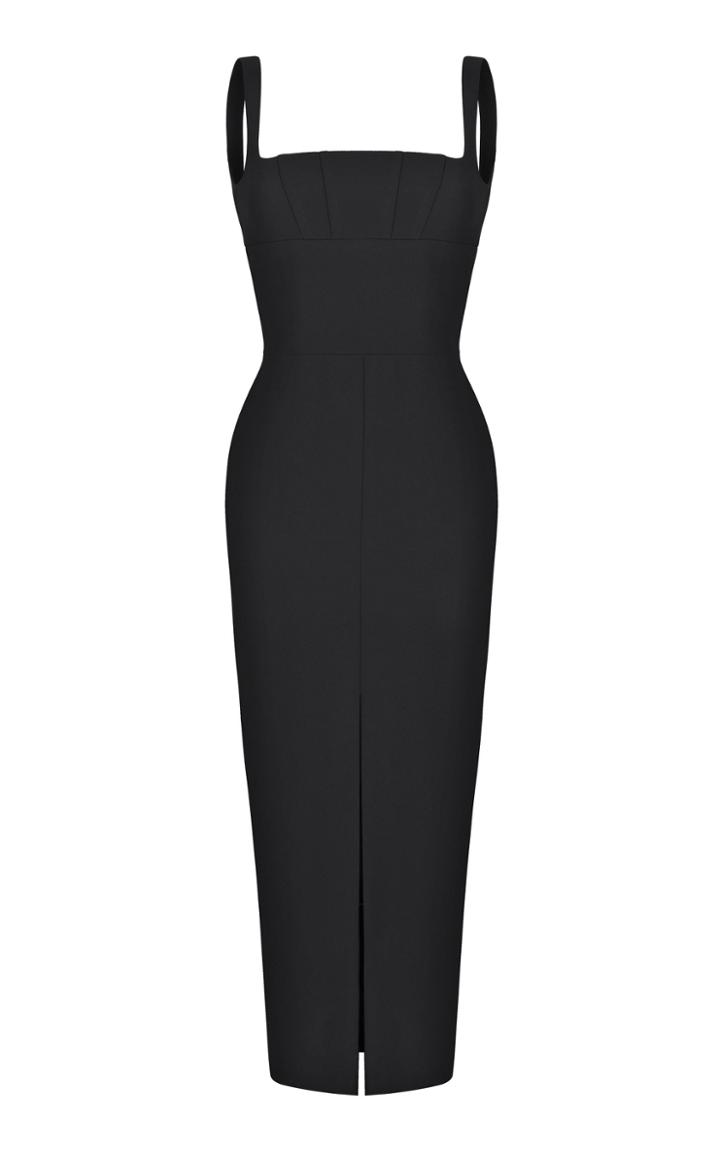 Rasario Sleeveless Dress With Front Slit